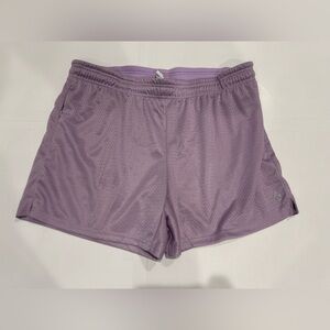 Liberty Pro Shorts Women’s XL Purple Pocket Gym Basketball